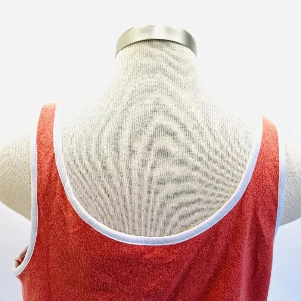 NWT SO GOODS FOR LIFE Juniors Sleeveless Pullover Cropped Orange Tank Top Sz XL - Picture 6 of 11